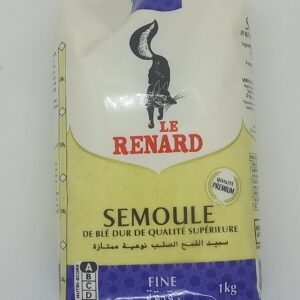 Le renard - Semoule de blé dur extra-fine, fine, moyenne ou grosse – Le  comptoir du Nil : produits orientaux en ligne