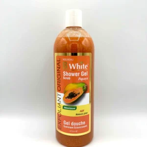 B White Shower Gel Papaya