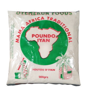 Poundo Iyan 900g – Auténtico Foutou de ñame africano
