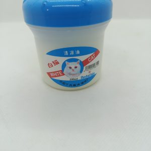 Baume de massage menthol Chat Blanc100ml