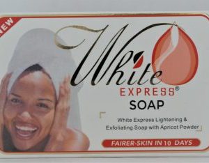 White Express Exfoliating Soap 200g