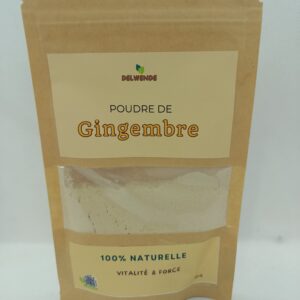 Poudre de Gingembre 50g -100% Naturelle